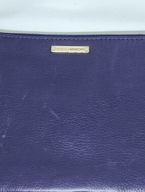 Rebecca Minkoff Purple Leather Wristlet